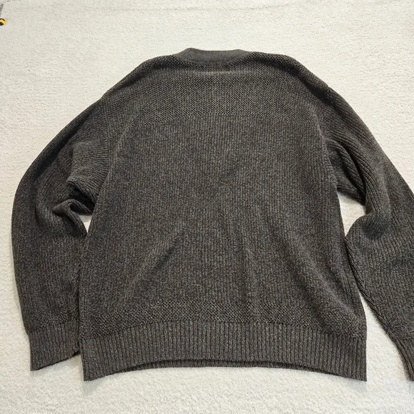 Browning Men's Henley Pullover Sweater Heavy Knit Quarter Button Size M - Picture 10 of 11